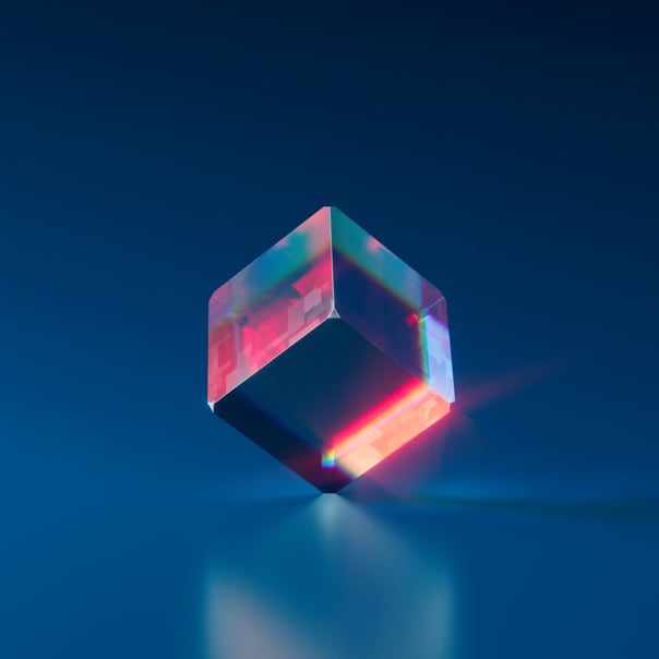 balanced crystal cube
